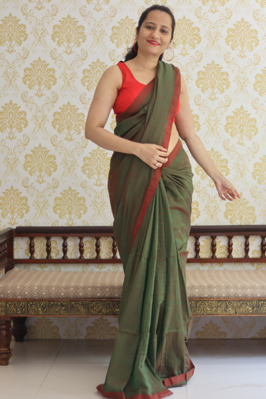 Woven Mulmul Saree  Imlee (SAREE)