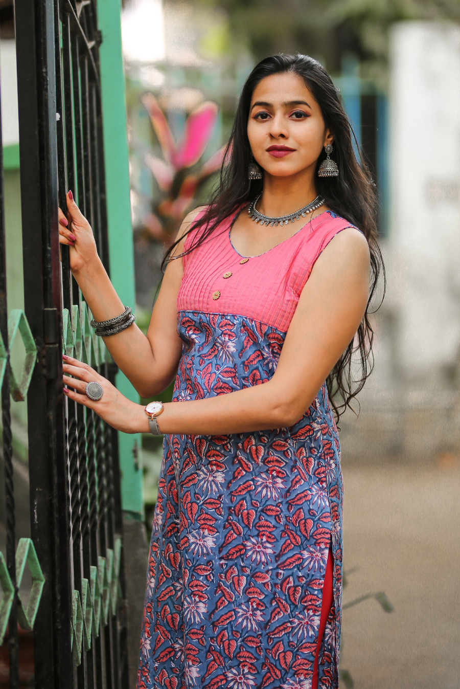 Block Printed Cotton Kurti  Empathy (KURTI)