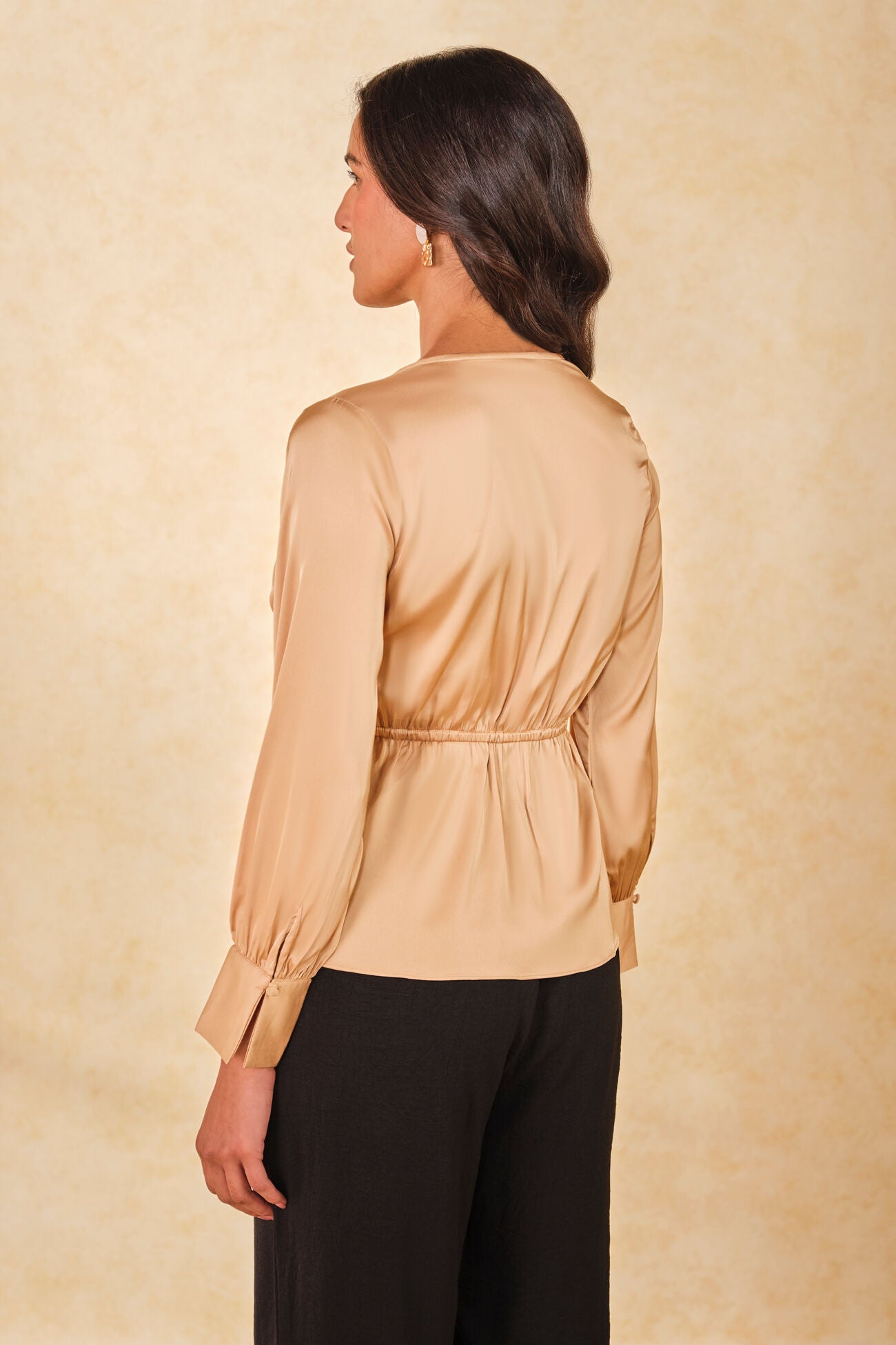Sunlit Satin Top