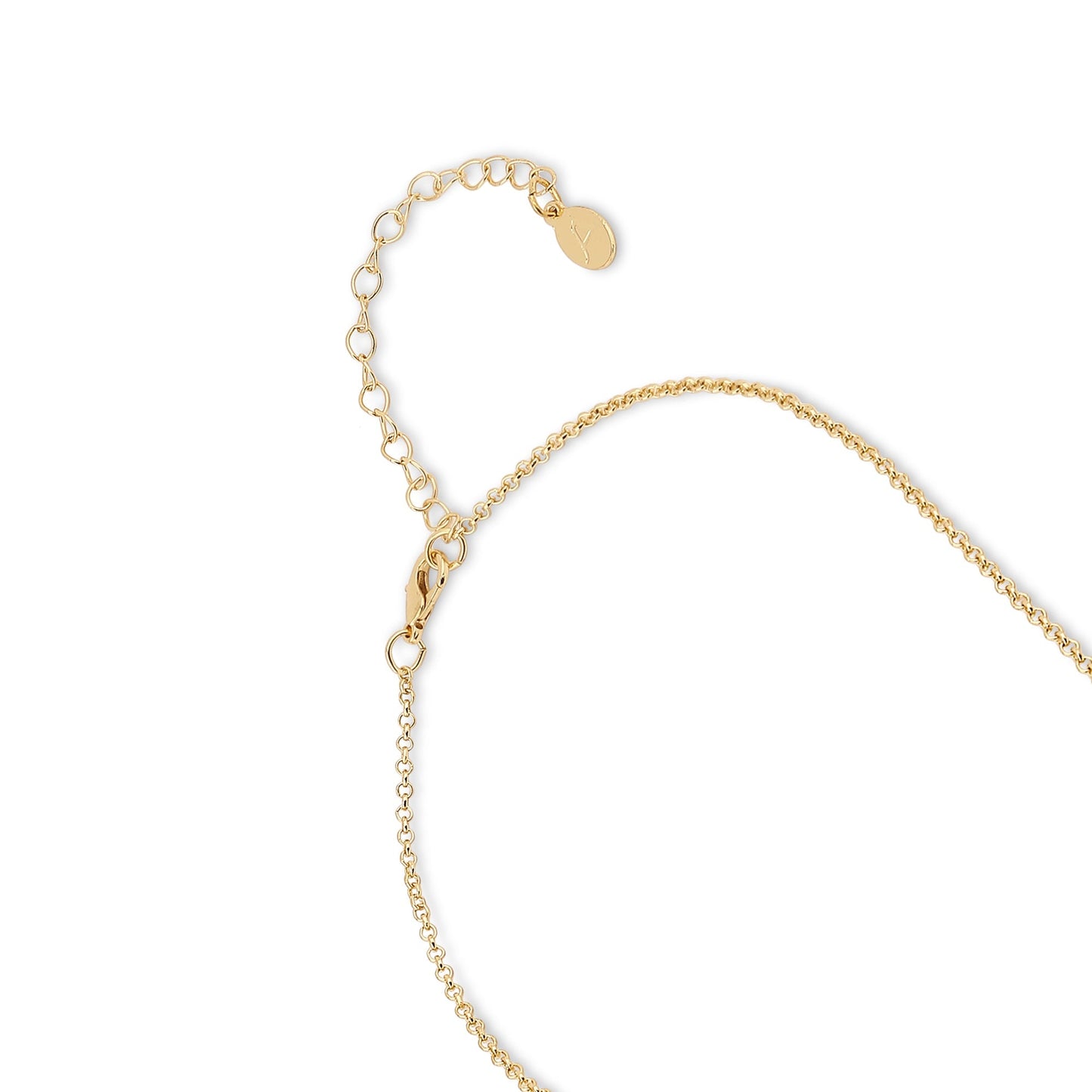 London Women's Textured Circle Long Pendant Set