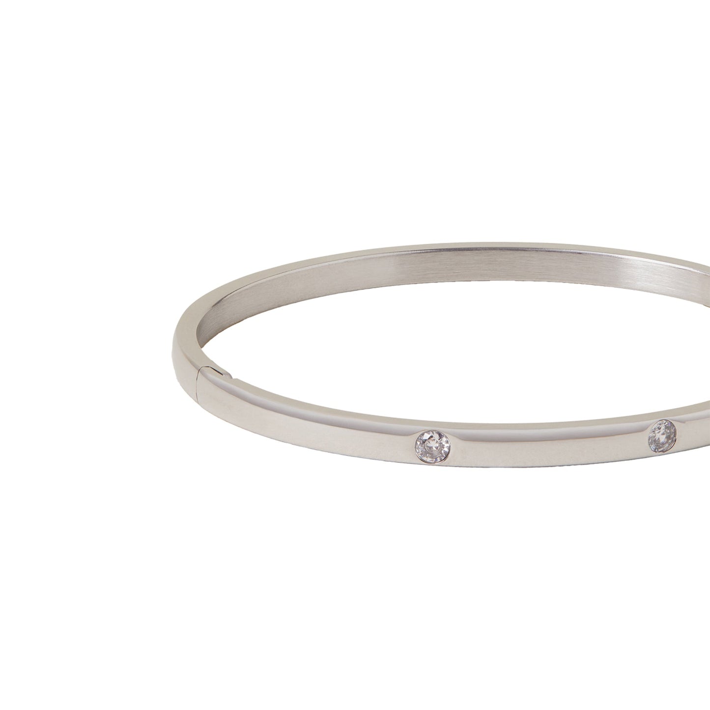 Platinum Plated Waterproof Cubic Zirconia Arm Cuff
