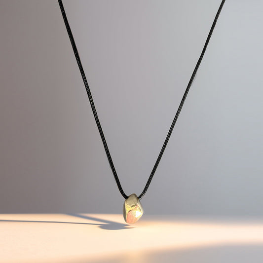 Real Gold Plated Molten Cord Necklace