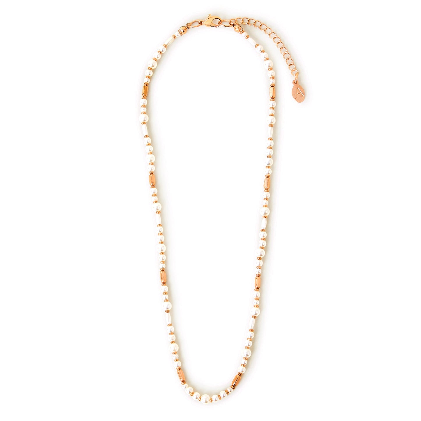 Pearl Bead Round Necklacce