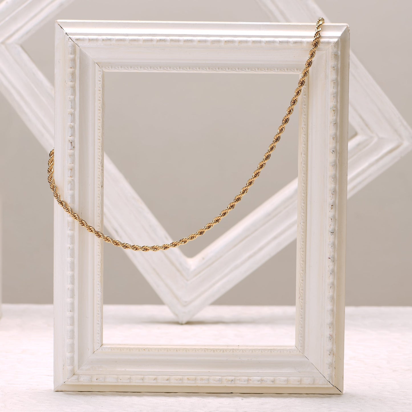 London Women's Berry Blush Twisted Rope Necklace