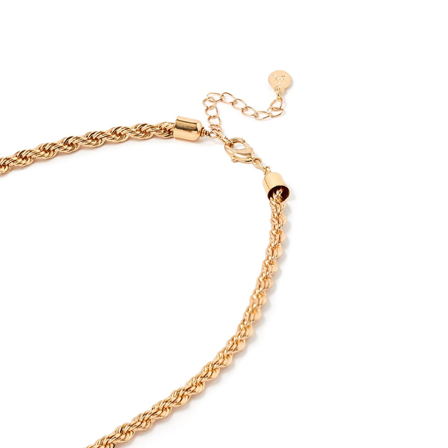 London Women's Berry Blush Twisted Rope Necklace