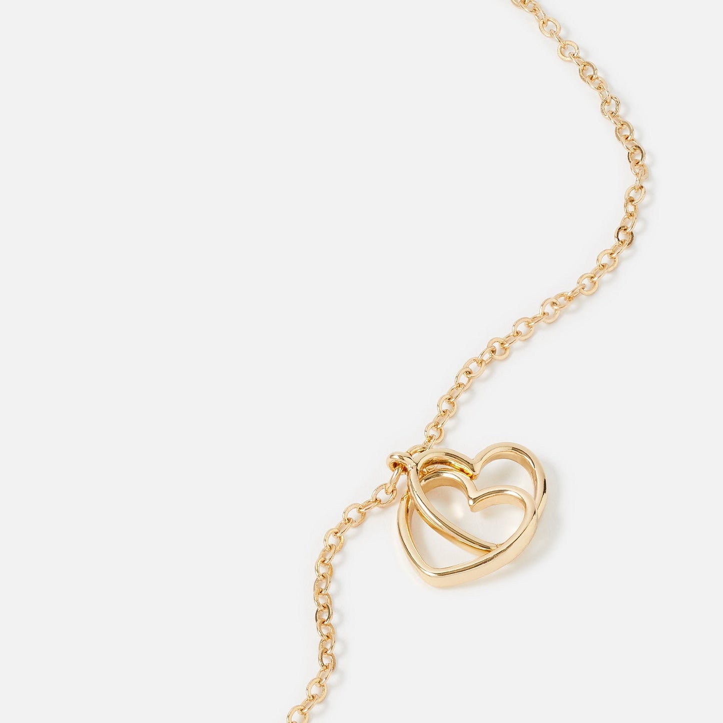 London Women's Linked Hearts necklace