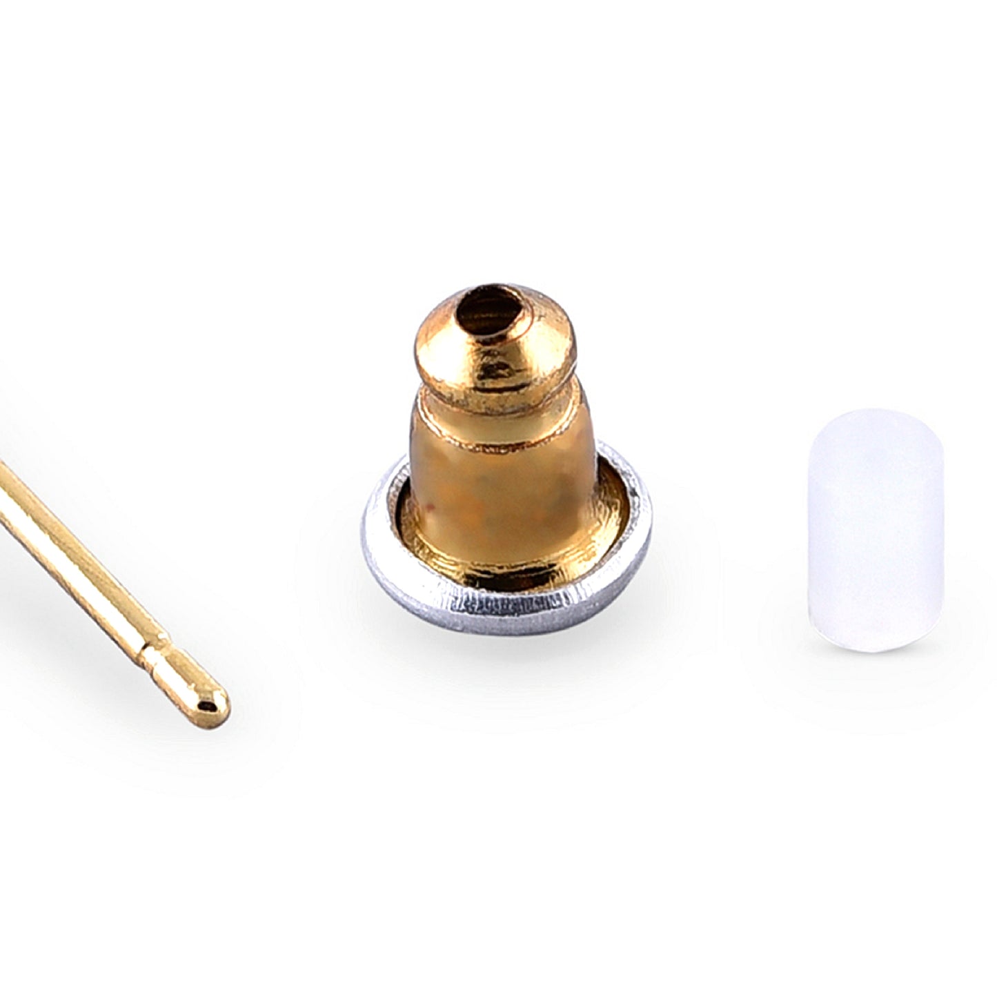 London Women'S Gold & Green Emerald Pendant And Earring Set