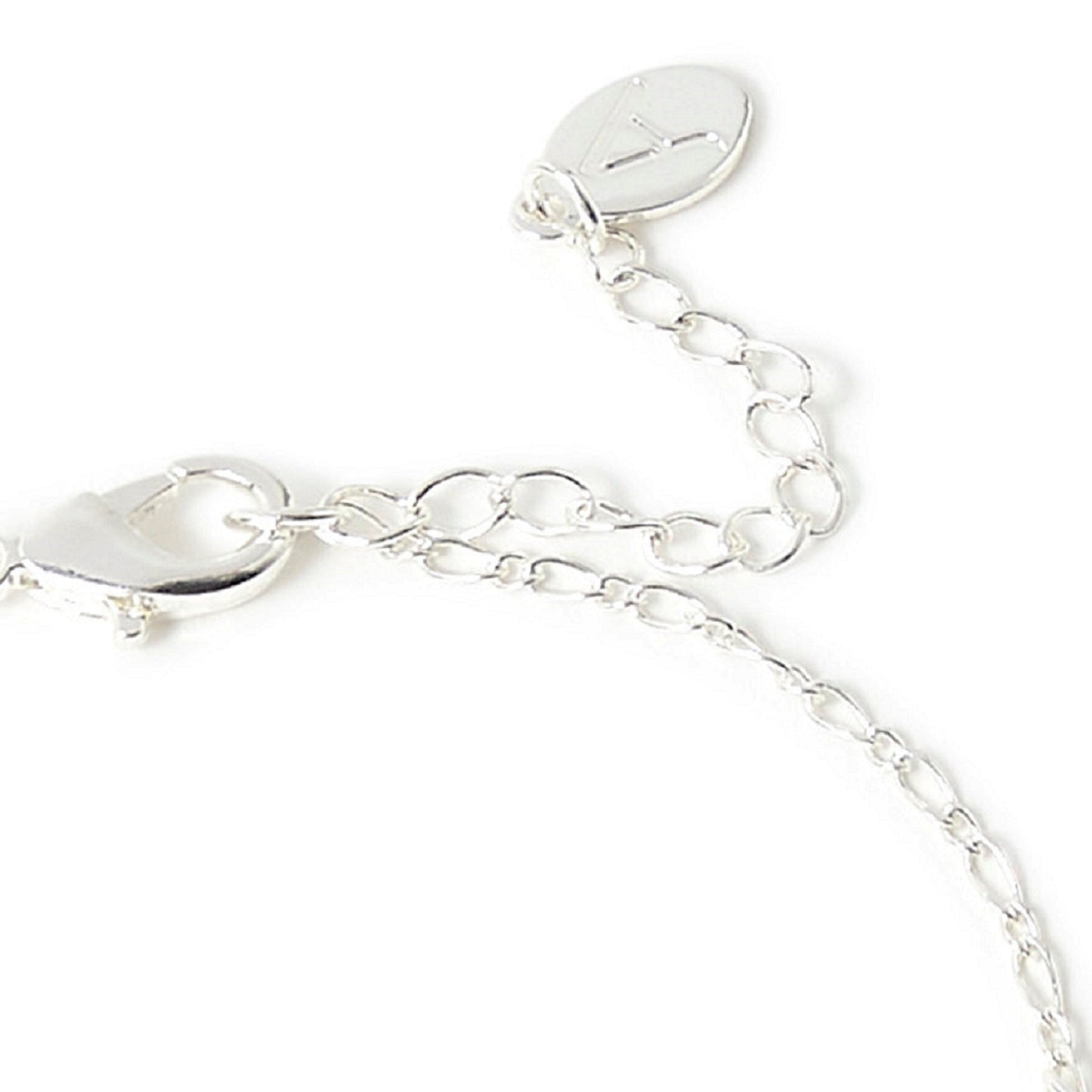 London Women's Silver Butterfly Charms Bracelet