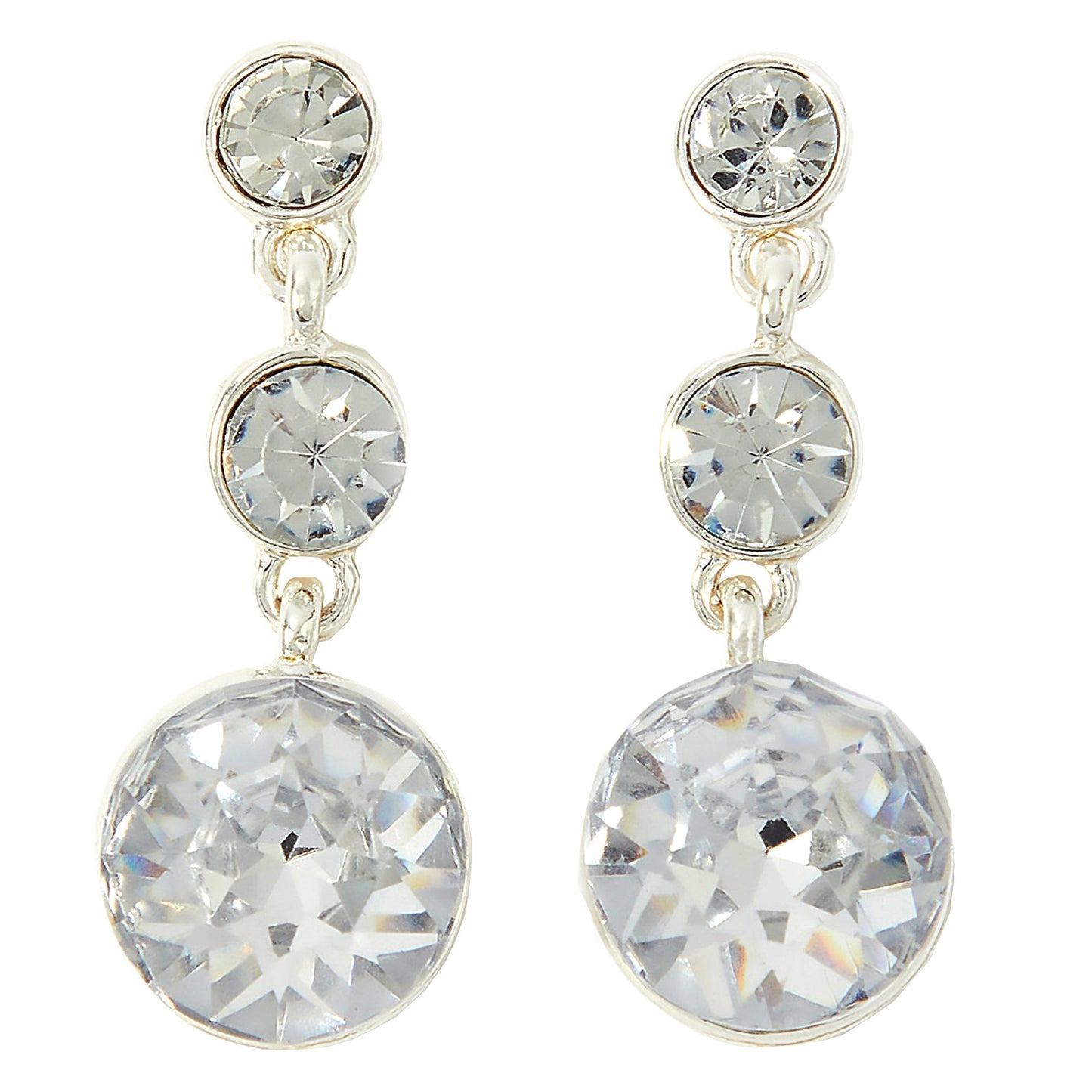London Women's Crystal Super Classics Trpple Gm Shrt Drop Slver