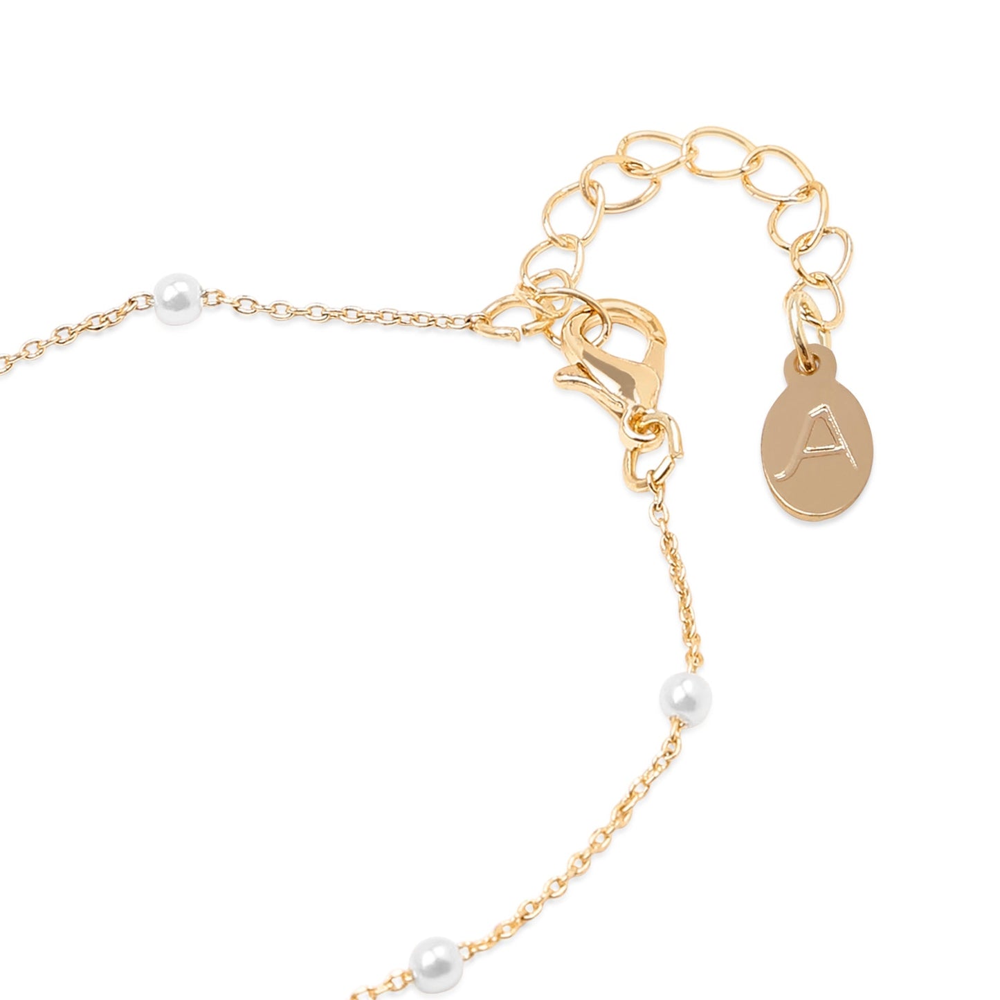 London Women's Green Pearl Bracelet