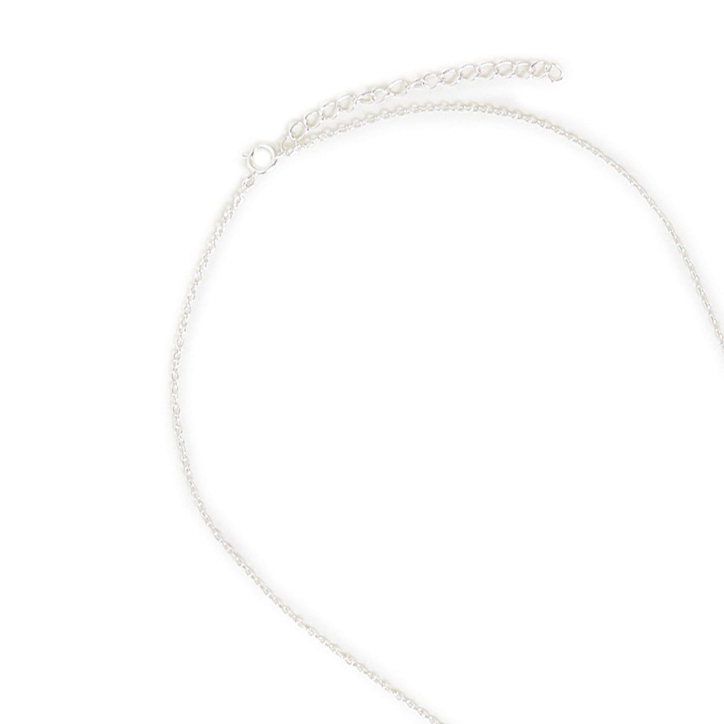 London Women's 925 Sterling Silver Hallmark Cubic Zirconia Marquise Shape Pave Necklace