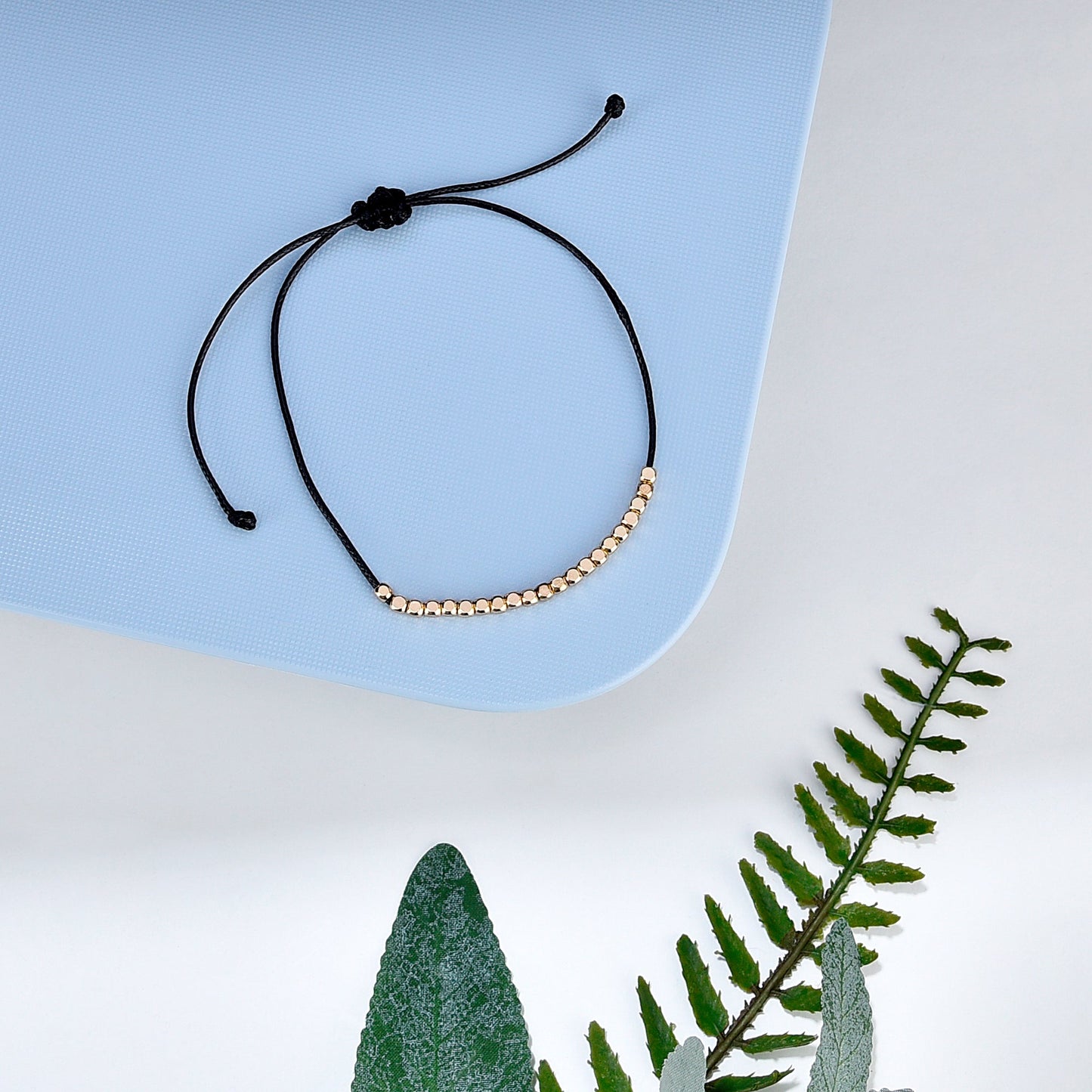 London Gold Beads Friendship Bracelet