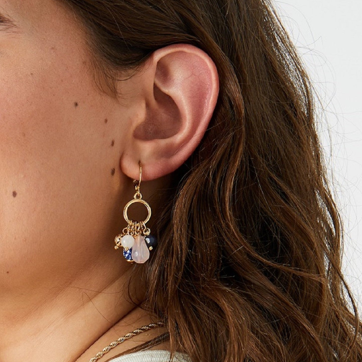 London Women's Country Retreat Cluster Beads Earring