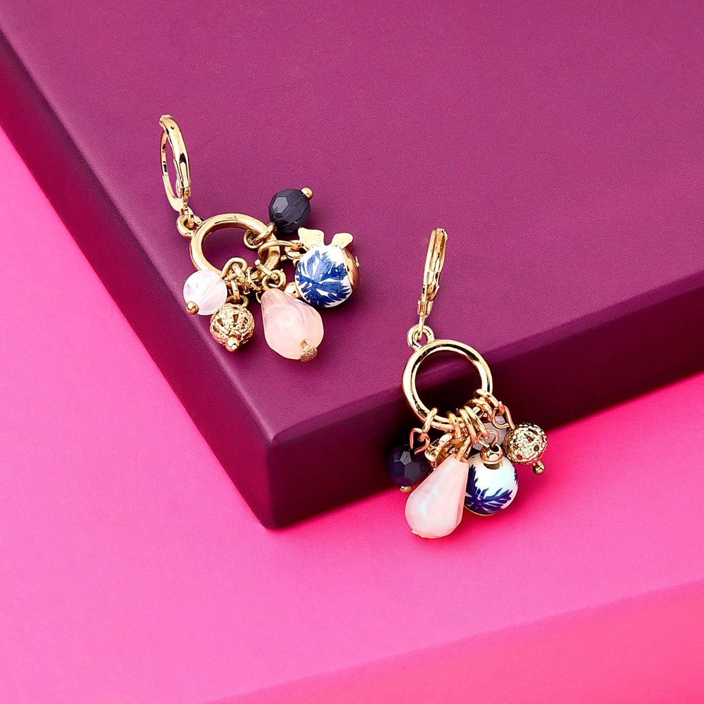 London Women's Country Retreat Cluster Beads Earring