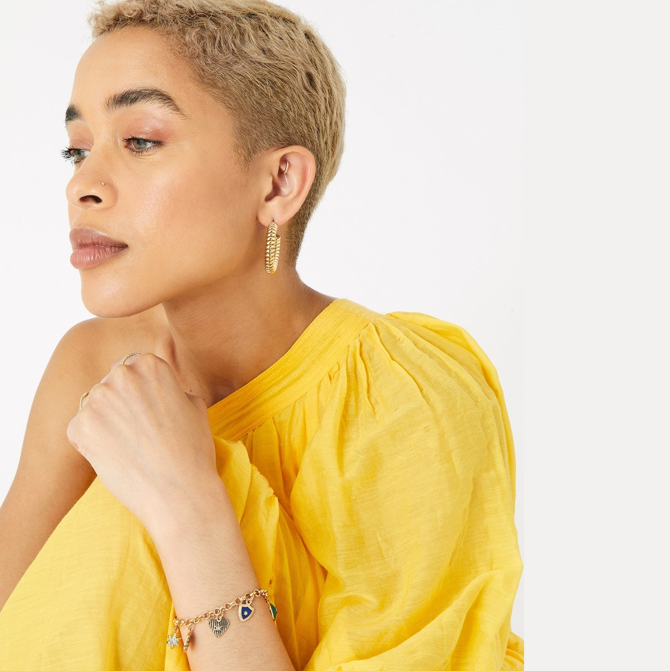 London Women's Lobster Clasp Fastening Bracelet