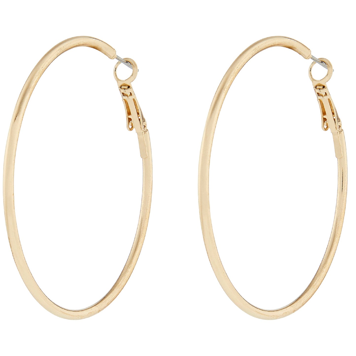 London Women's old Medium Simple Hoop Earring