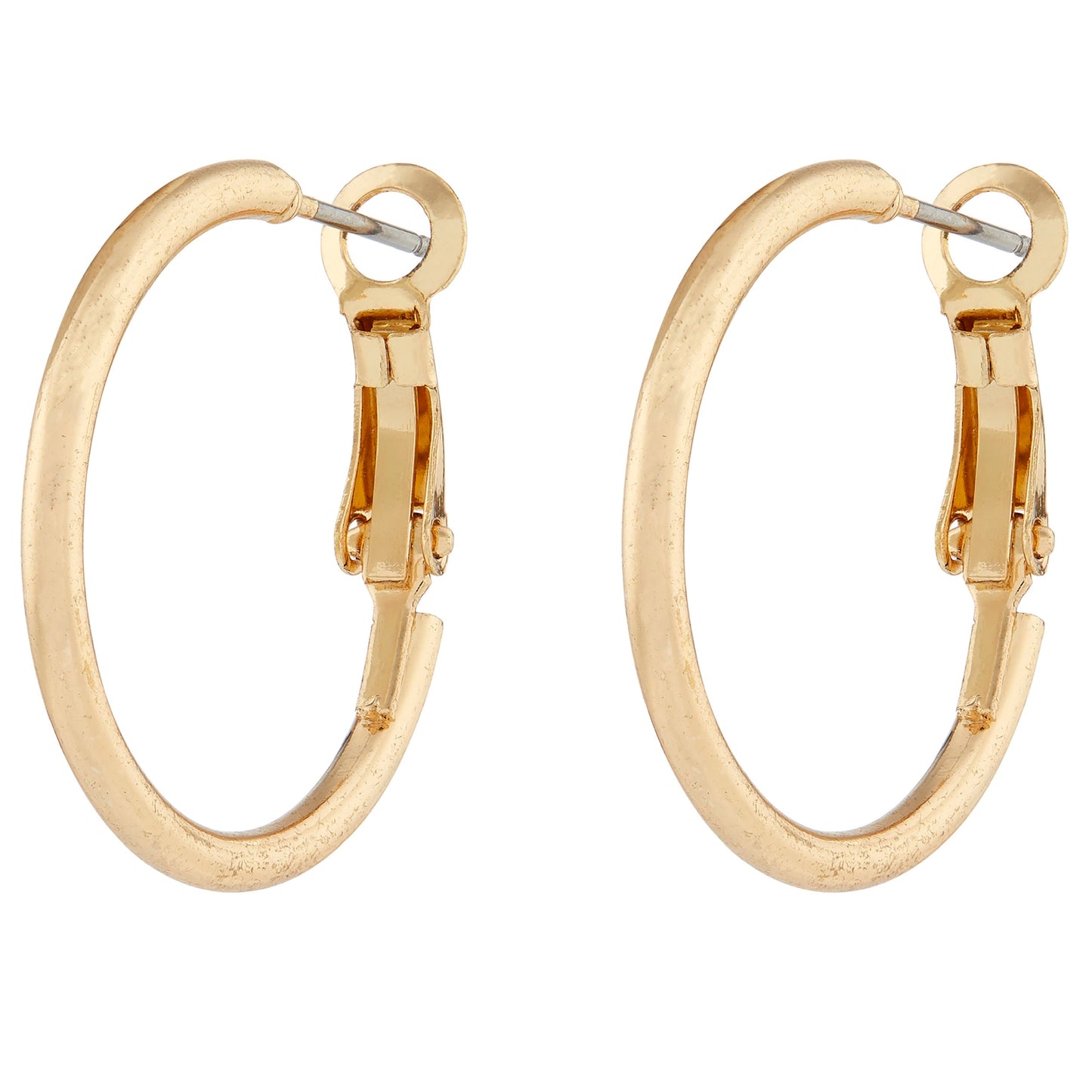 London Women's Small Simple Hoop Earrings