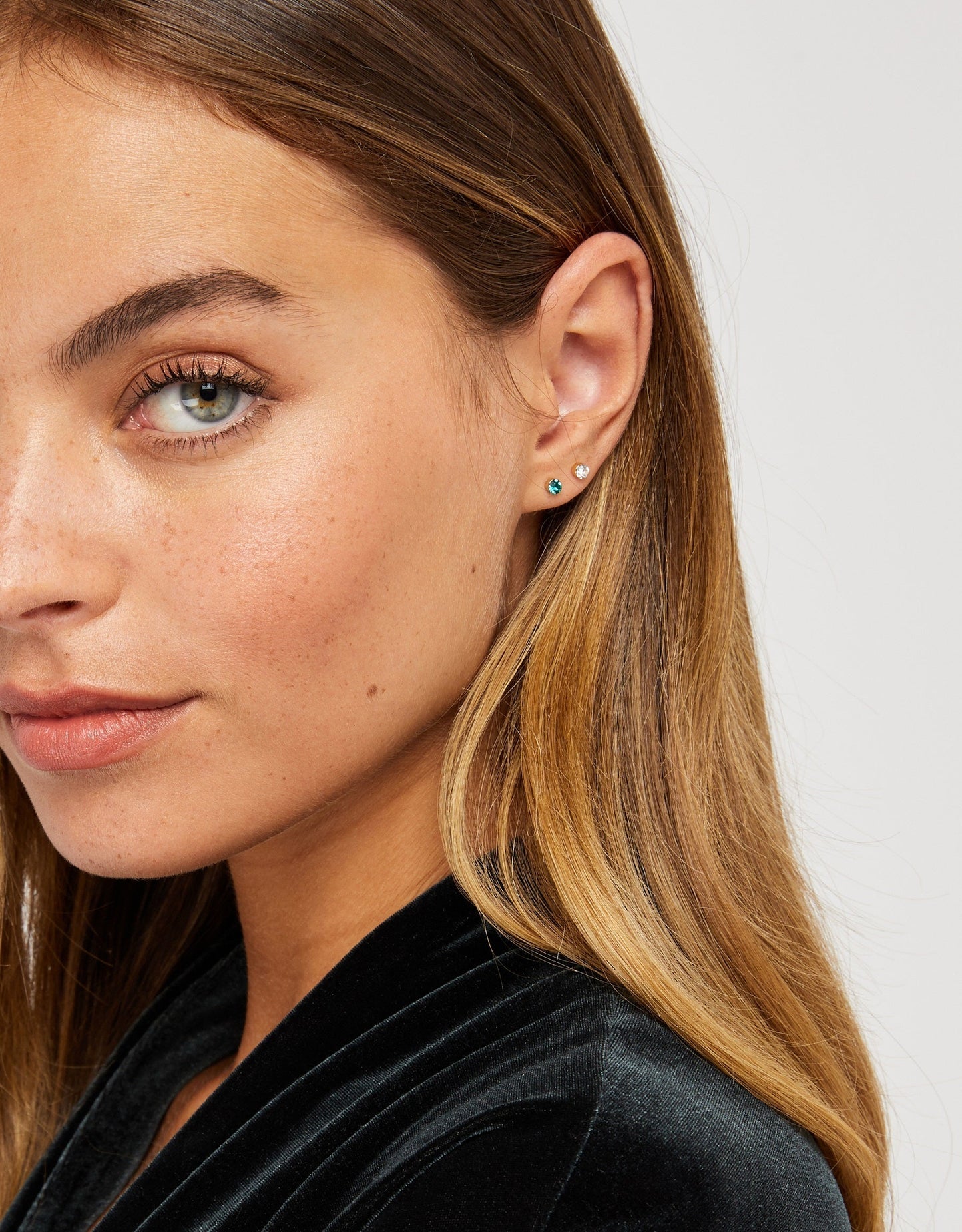 London Women's Set of 15 Multi Stone Earring Pack