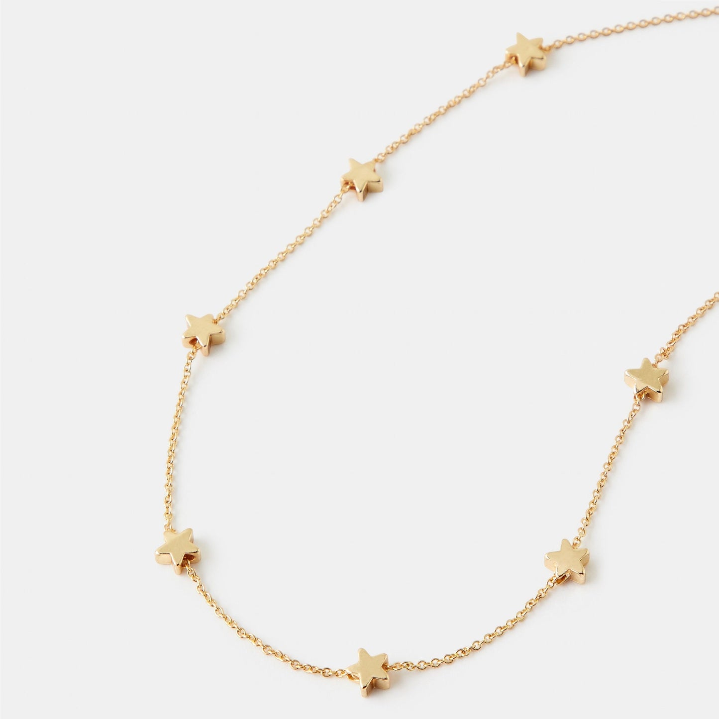 London Women's Star Station Necklace