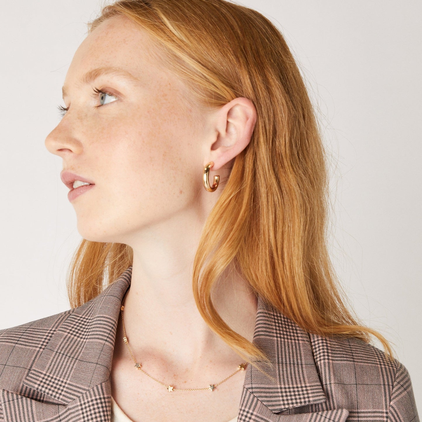 London Women's Star Station Necklace