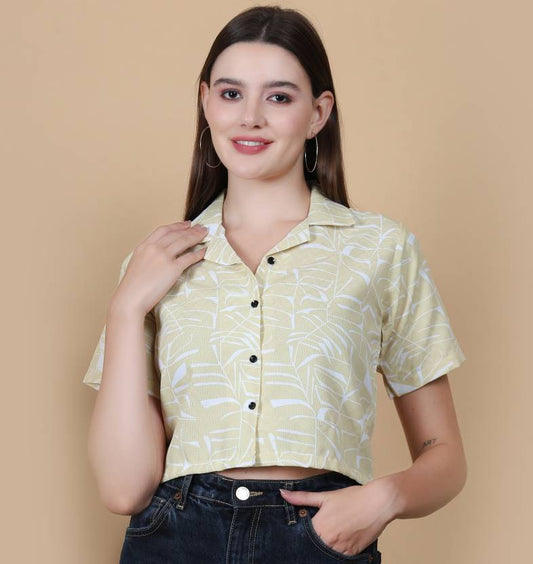 Casual Regular Sleeves Printed Women Multicolor Top